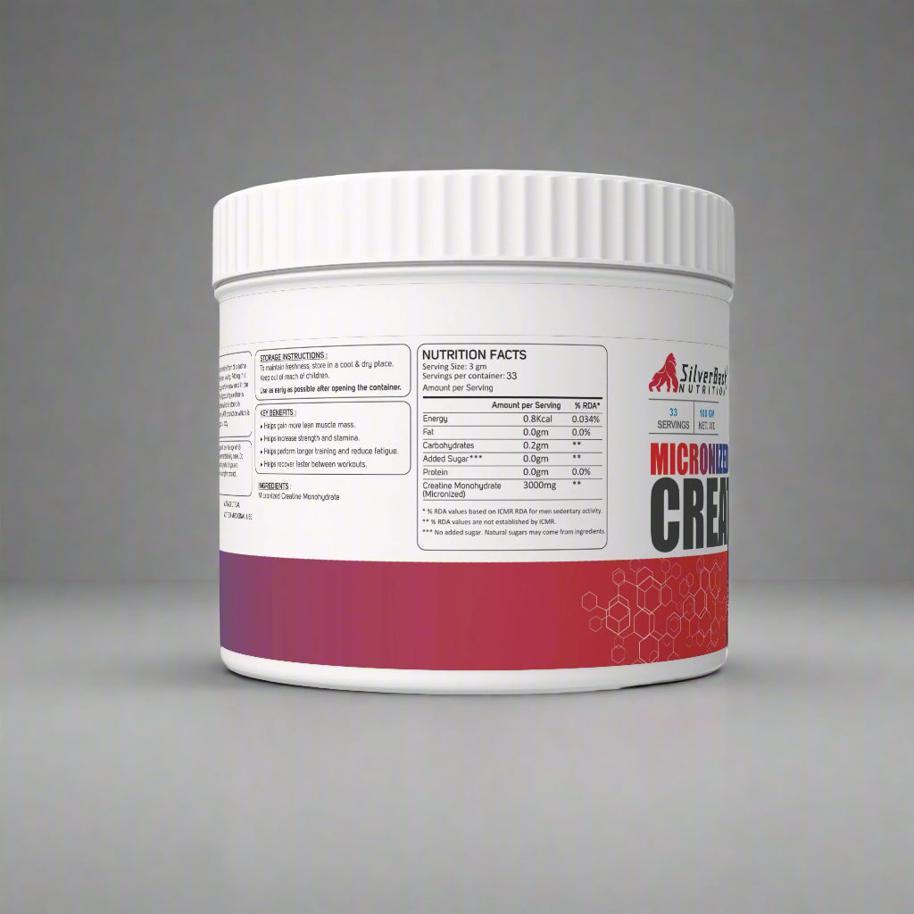 Micronized Creatine Rush 100 Gm (33 serv) unflavored