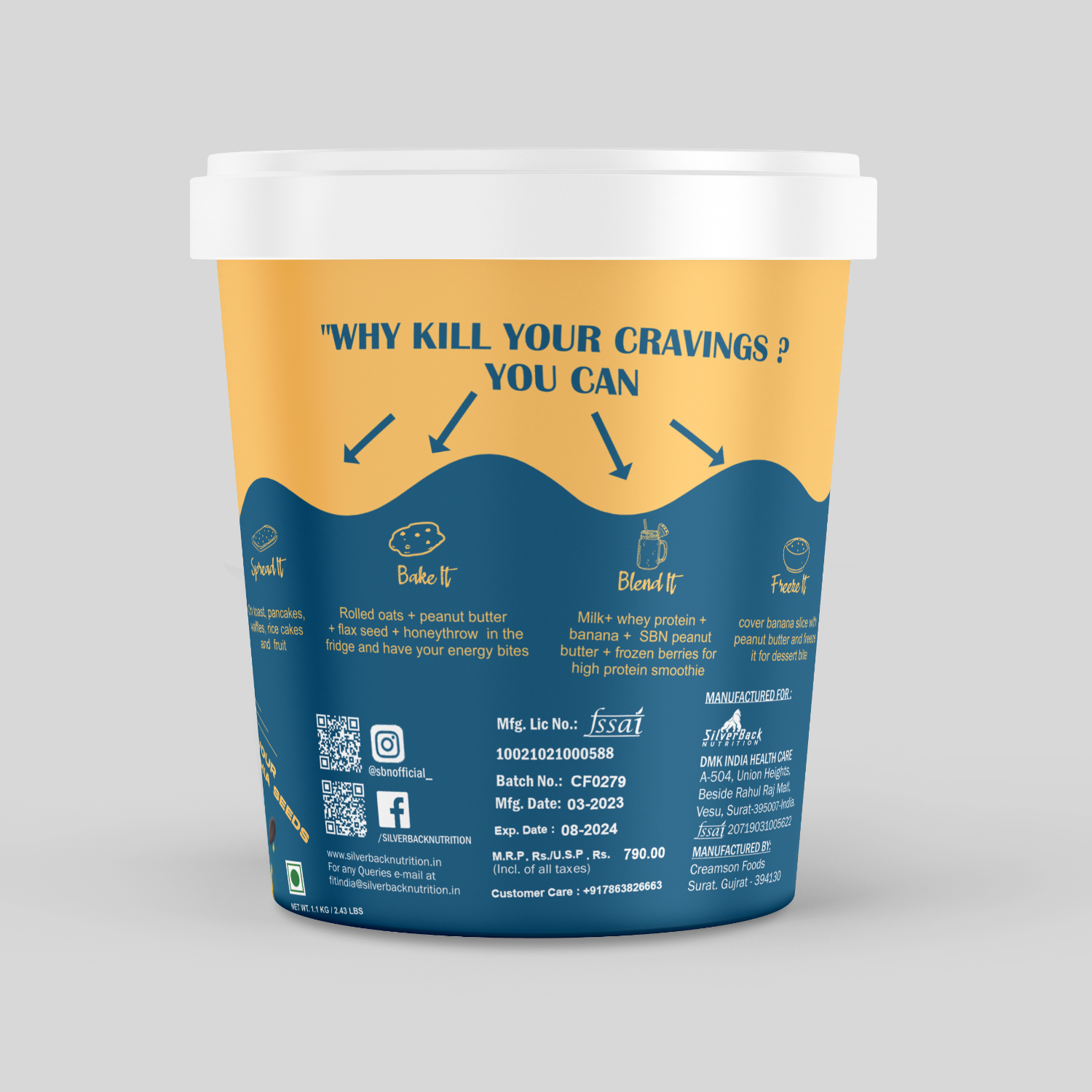 mango peanut butter use -  SilverBack Nutrition