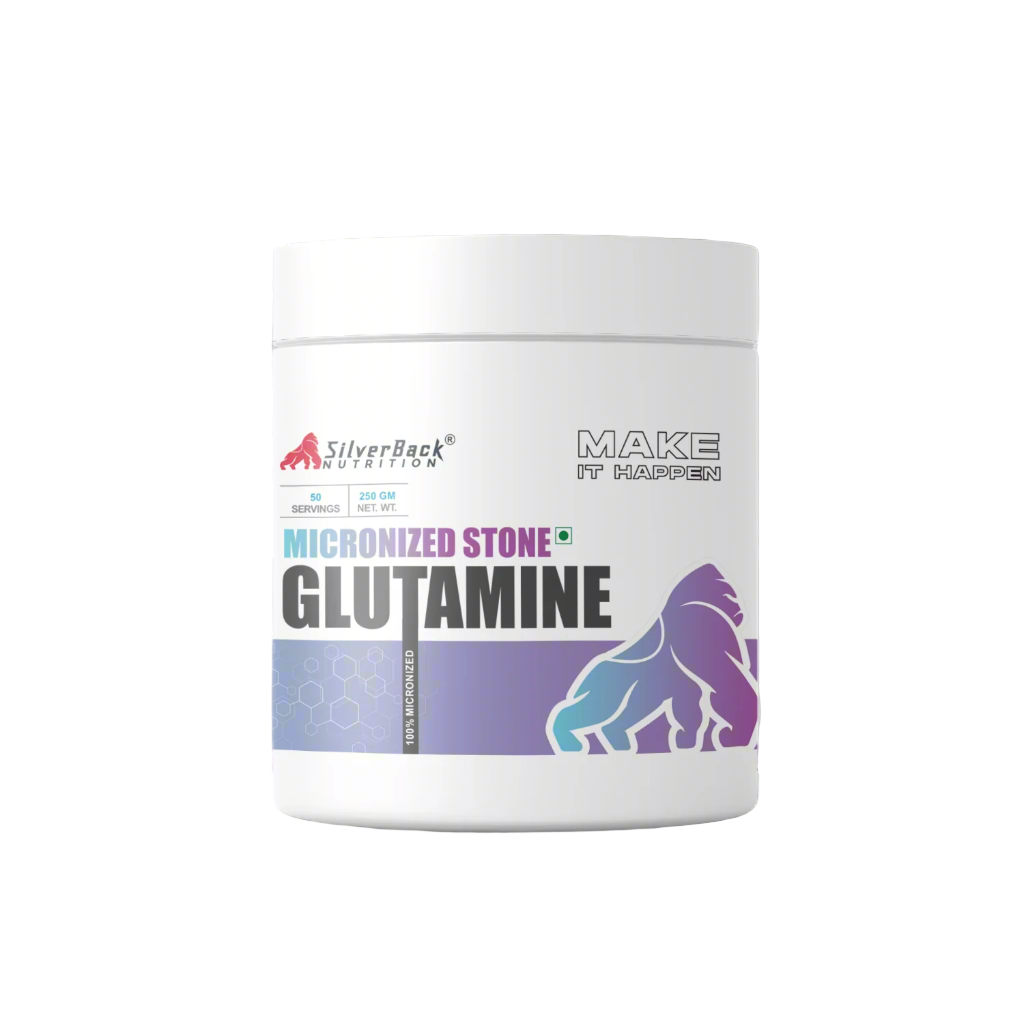 micronized stone glutamine powder - SilverBack Nutrition