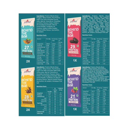 Silverback Nutrition Behind The Bar Protein bar 50 G up to 28% Protein