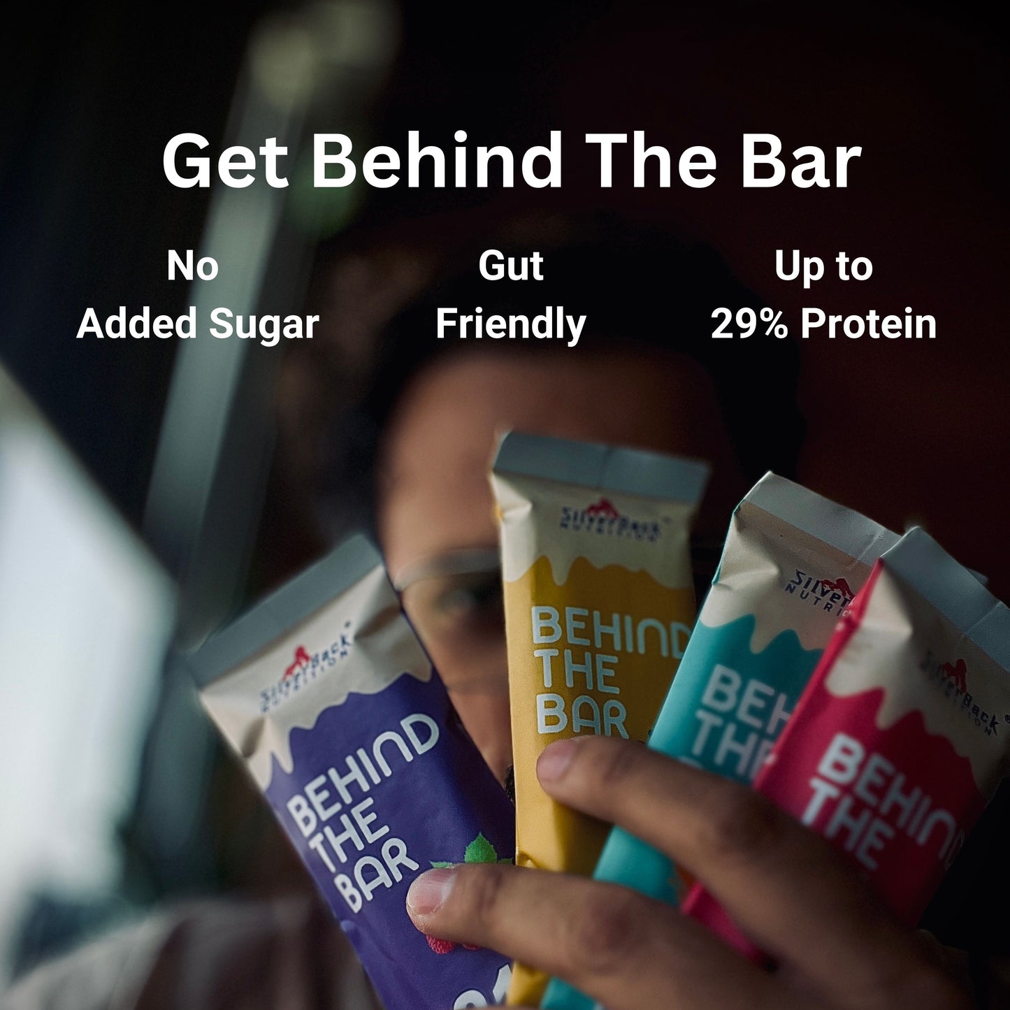 Silverback Nutrition Behind The Bar Protein bar 50 G up to 28% Protein