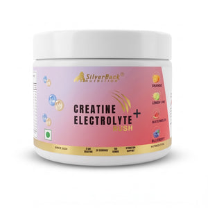 Silverback Nutrition Creatine Powder 150g | With Electrolytes, Fenugreek & Pumpkin Seed Extract | Faster Absorption, Muscle Strength & Recovery
