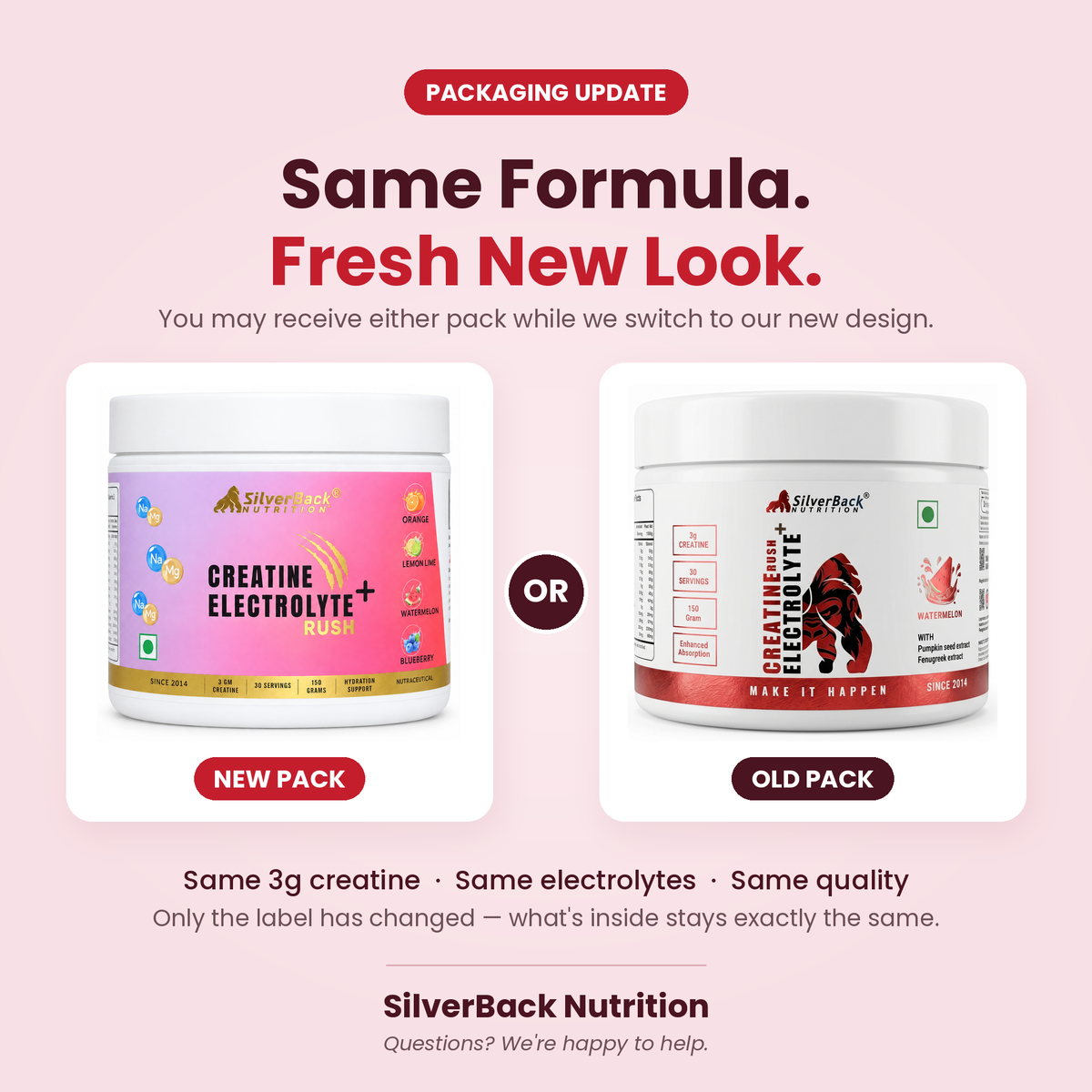 Silverback Nutrition Creatine Powder 150g | With Electrolytes, Fenugreek & Pumpkin Seed Extract | Faster Absorption, Muscle Strength & Recovery