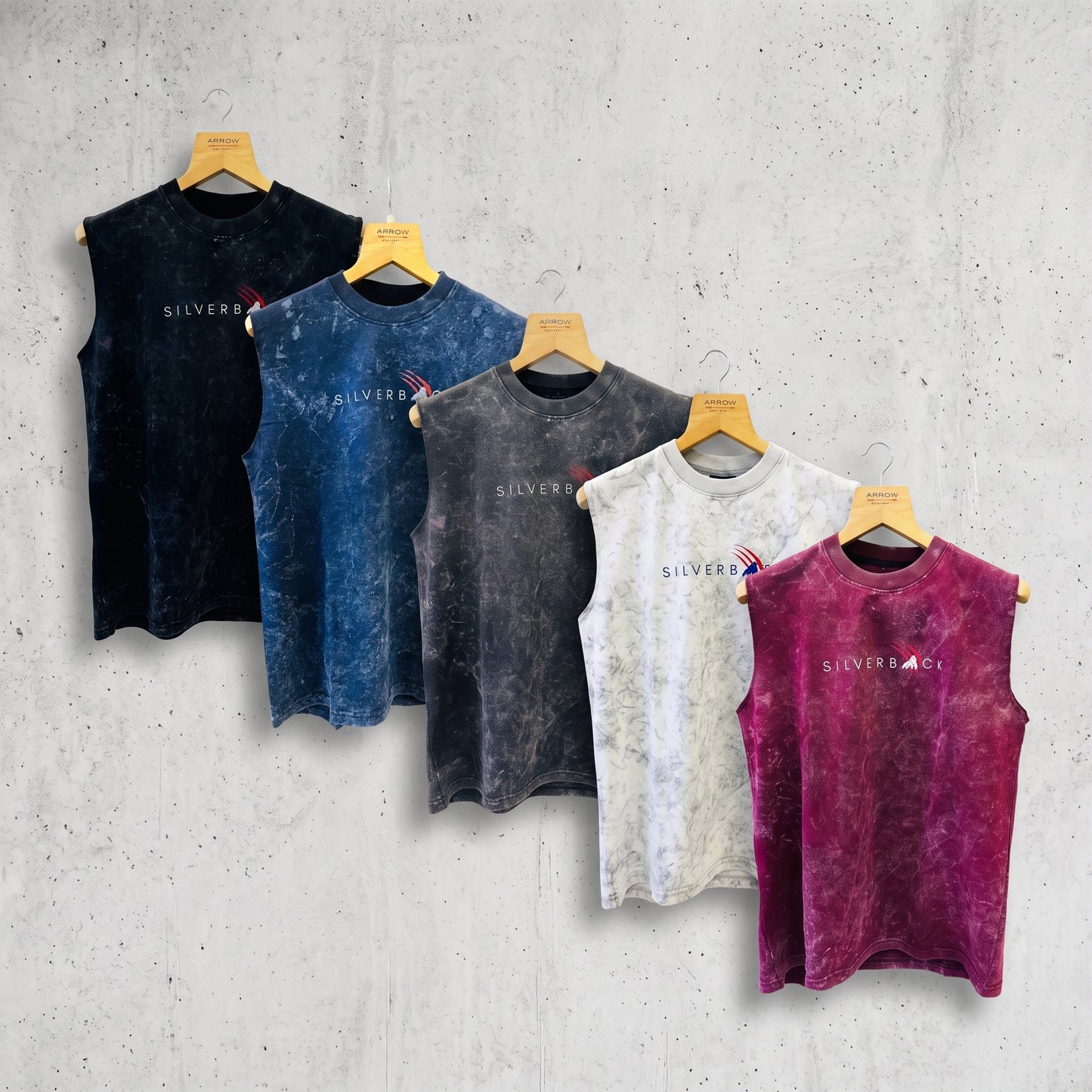 Silverback Tank Top Acid Washed