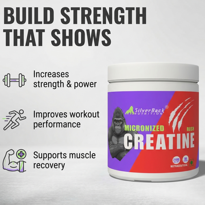Micronized Creatine Rush 240 Gm (80 serv) unflavored