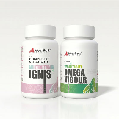 VEGAN OMEGA 3 + MULTIVITAMIN COMBO |60 TABLETS | 2 MONTH PACK |
