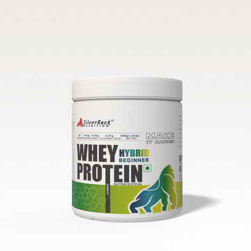 Beginner Whey Protein Hybrid 1.32 lbs | 14.5 G Protein per Scoop (30 servings) 1 Month Pack