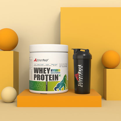 Beginner Whey Protein Hybrid 1.32 lbs | 14.5 G Protein per Scoop (30 servings) 1 Month Pack
