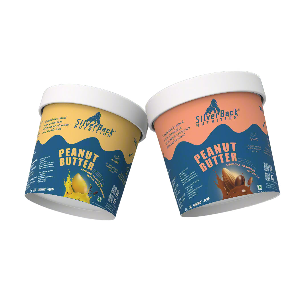 Peanut Butter Combo (Choco almond & mango chia)