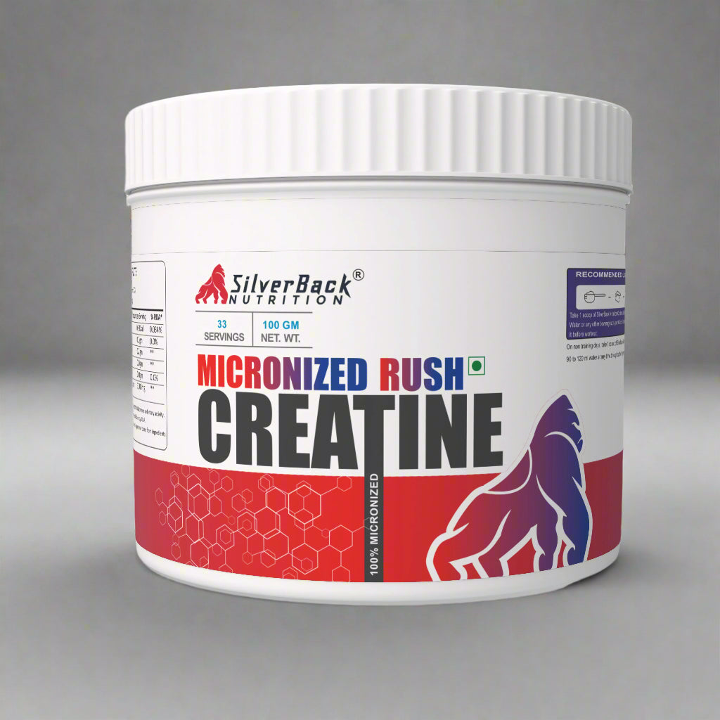 Micronized Creatine Rush 100 Gm (33 serv) unflavored