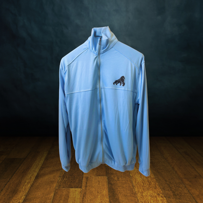 Silverback Sports Jacket – Performance Meets Style in Red & Sky Blue