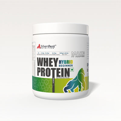 Beginner Whey Protein Hybrid 1.32 lbs | 14.5 G Protein per Scoop (30 servings) 1 Month Pack