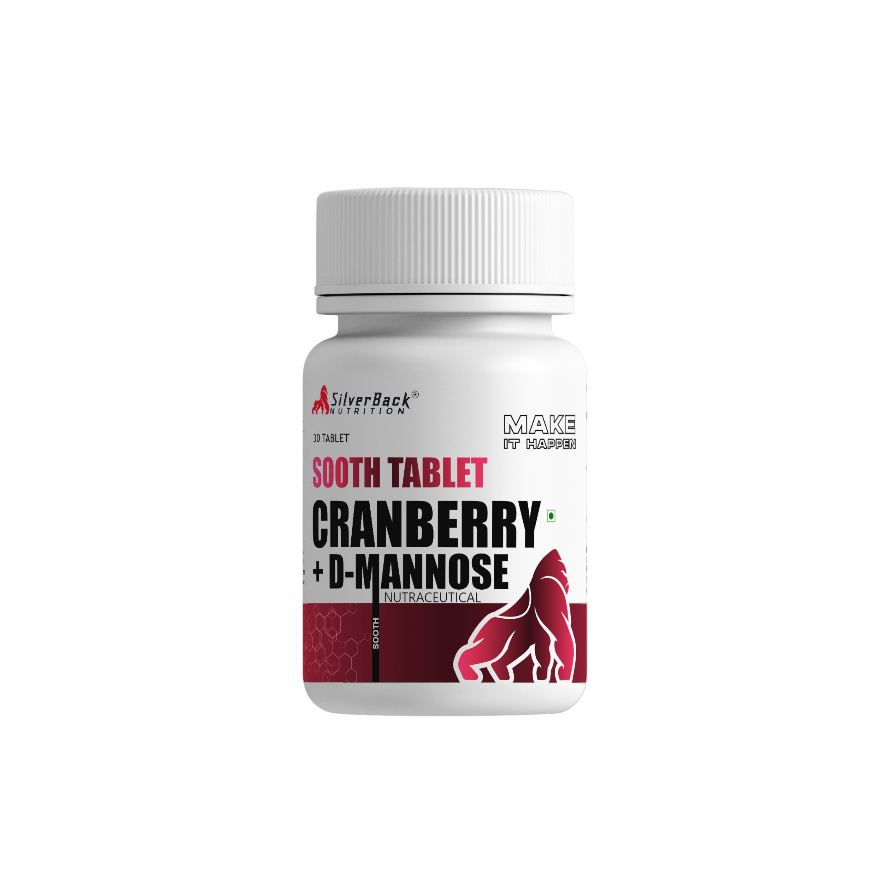 D Berry D-Mannose + Cranberry Extract Tablets - SilverBack Nutrition