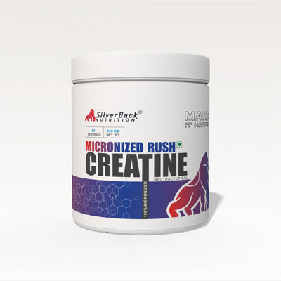 Micronized Creatine Rush 240 Gm (80 serv) unflavored