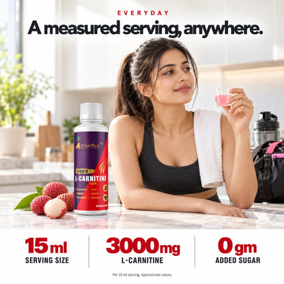 Liquid L-Carnitine measured serving, anywhere