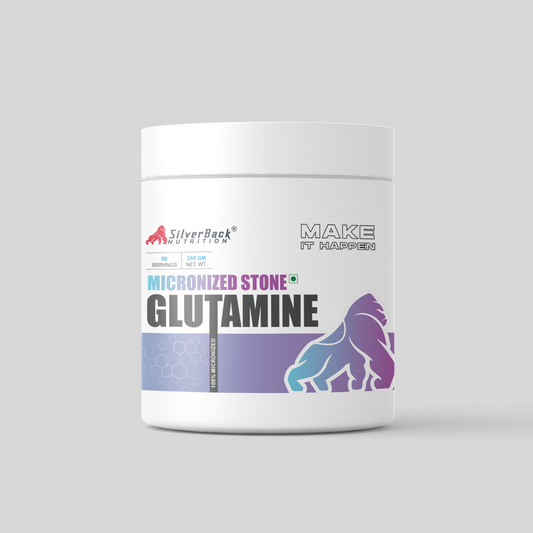 micronized stone glutamine powder - SilverBack Nutrition