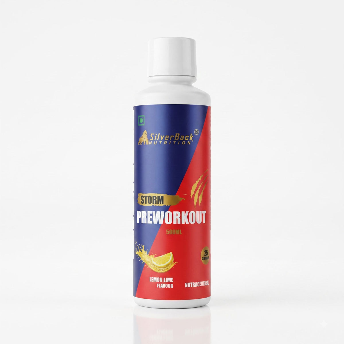 Pre Workout Liquid Storm - Lemon Lime bottle