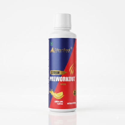Pre Workout Liquid Storm - Lemon Lime bottle