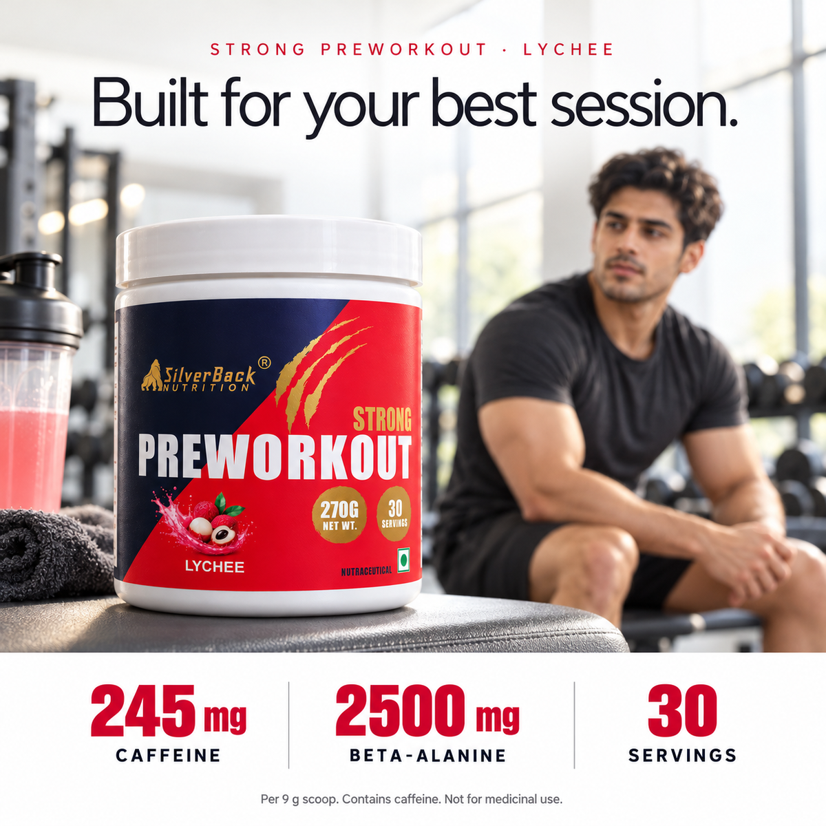 Pre Workout Powder Strong for gym performance