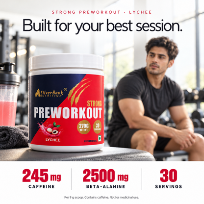 Pre Workout Powder Strong for gym performance