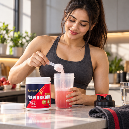 Pre Workout Powder Strong pre-workout routine