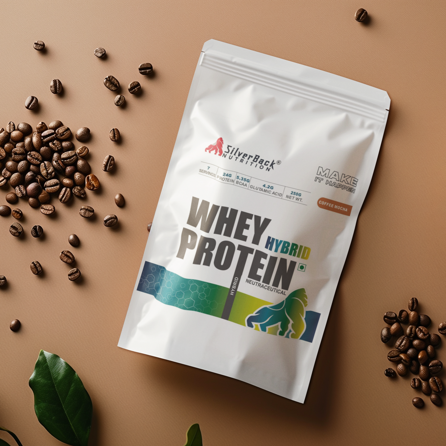 Whey Protein Hybrid 250 GM | 24 G Protein per Scoop