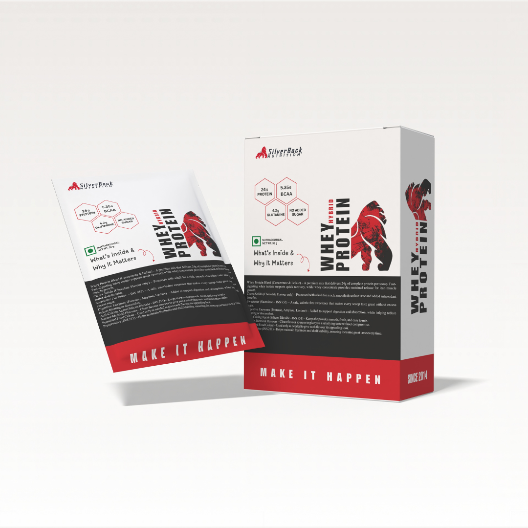 Whey Protein Hybrid 5 servings | 24 G Protein per Scoop