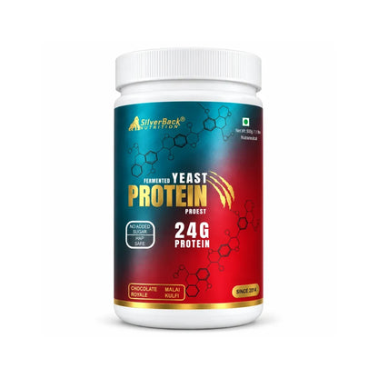 SilverBack Nutrition Fermented Yeast Protein 500 g jar